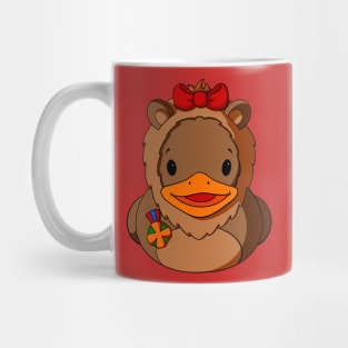 The Cowardly Lion Rubber Duck Mug